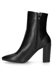 OLIVIA - stivaletti con cerniera in PU nero