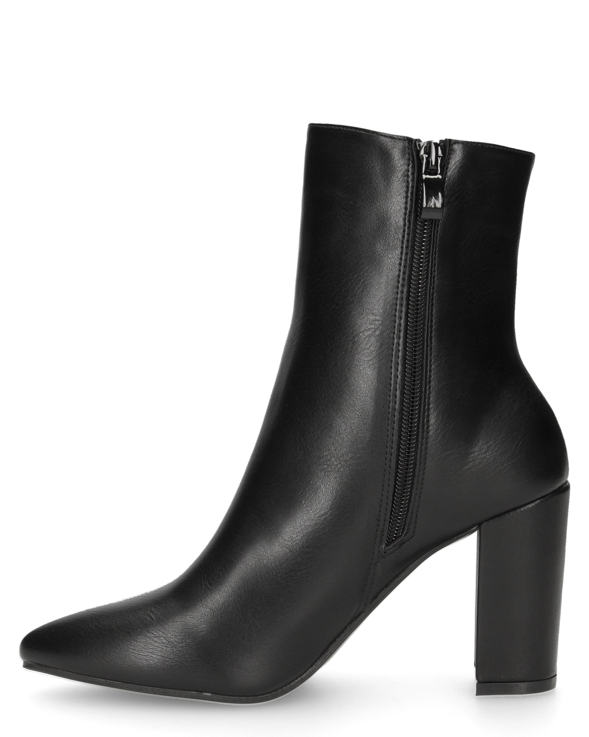 OLIVIA - stivaletti con cerniera in PU nero