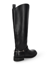 LUISA - stivali alti neri con accessorio removibile