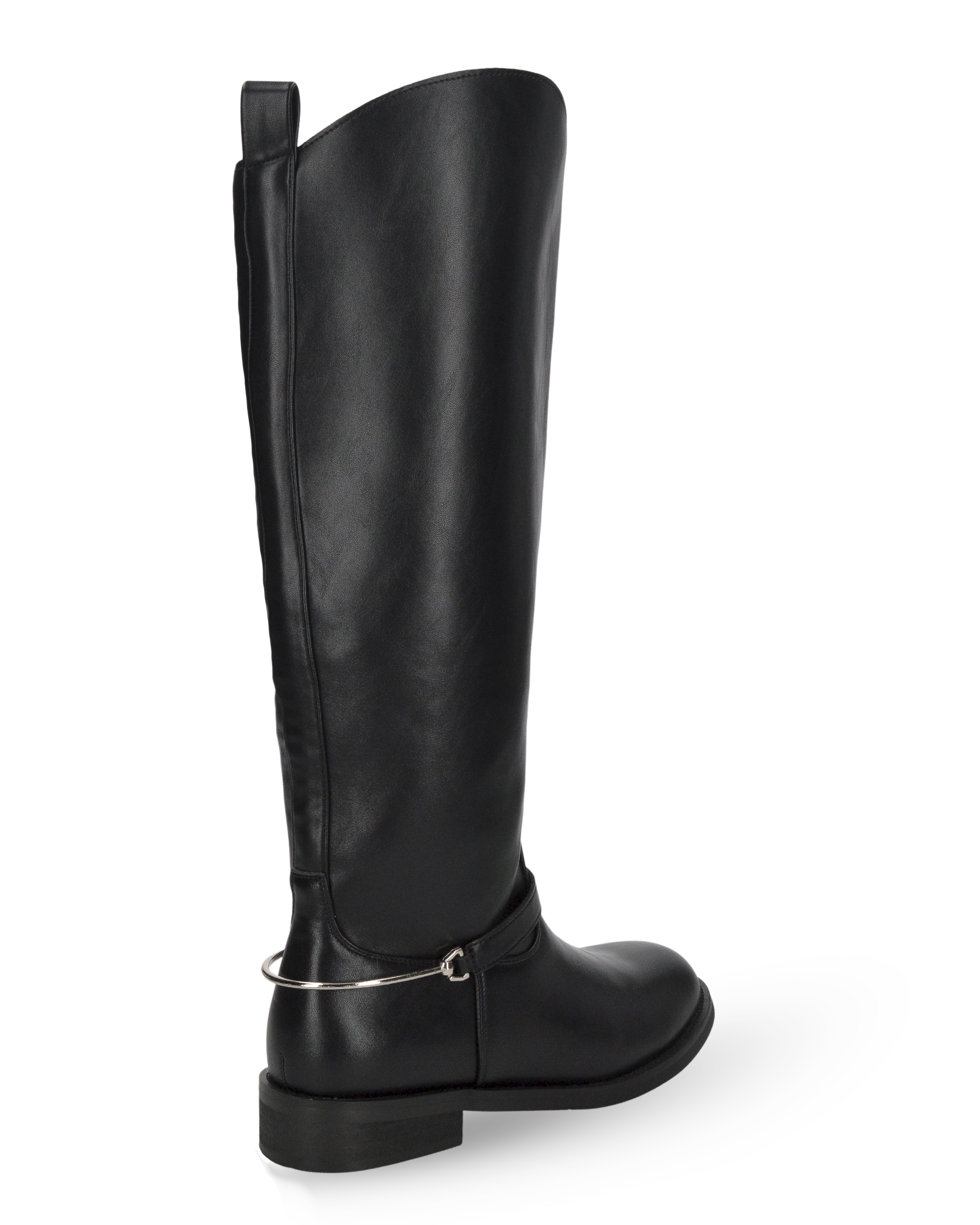 LUISA - stivali alti neri con accessorio removibile