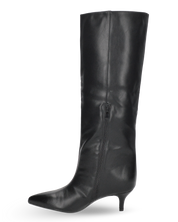 SCARLETT - stivali alti con tacco basso e cerniera laterale