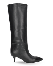 SCARLETT - stivali alti con tacco basso e cerniera laterale