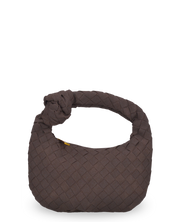 GIANNA - borsetta marrone a mano con tasca interna