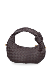 KARA - borsa a mano marrone con catena per tracolla removibile