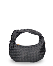 KARA - borsa a mano nera con catena per tracolla removibile