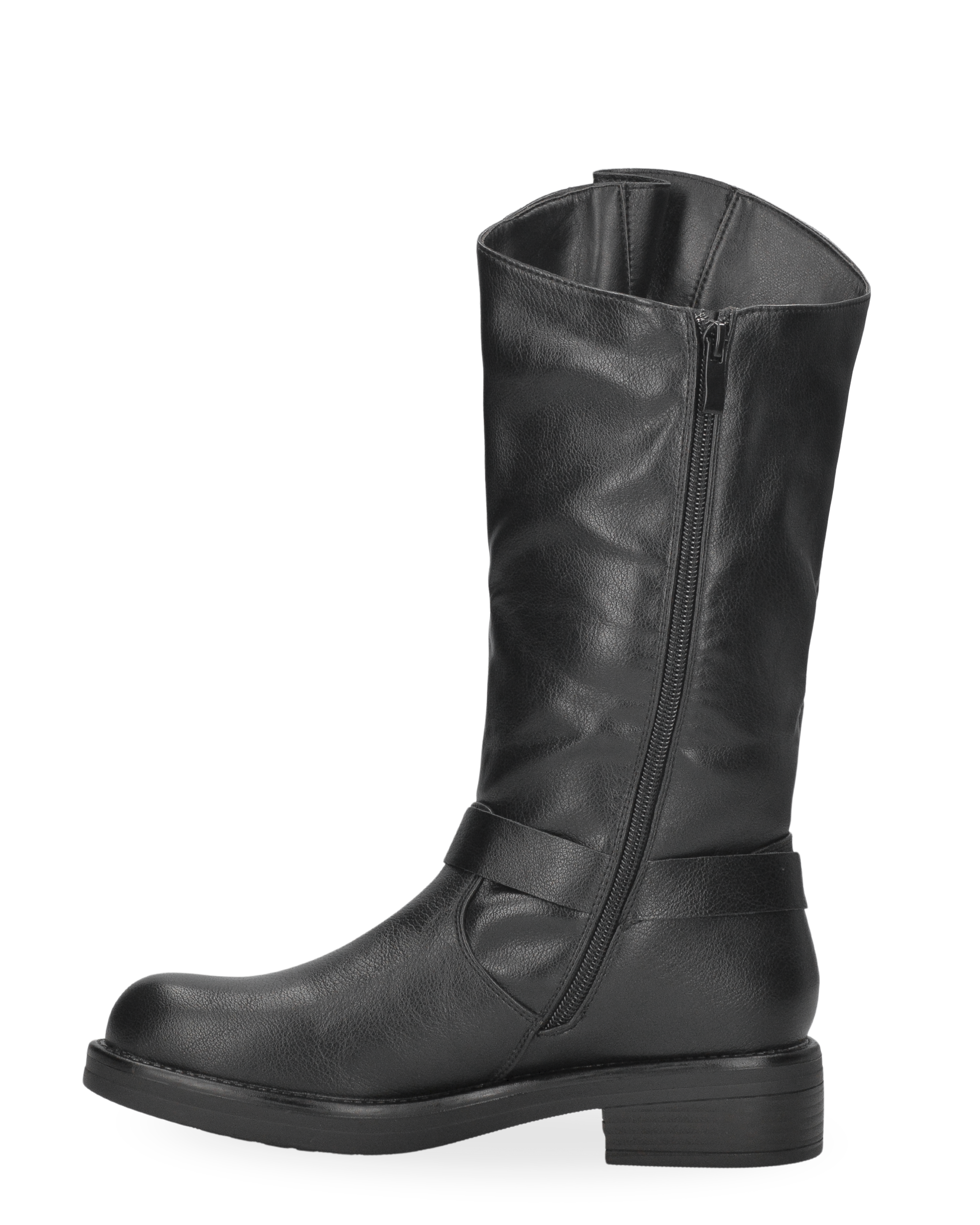 SHAKY - stivali alti sotto al ginocchio con cinturini e fibbie