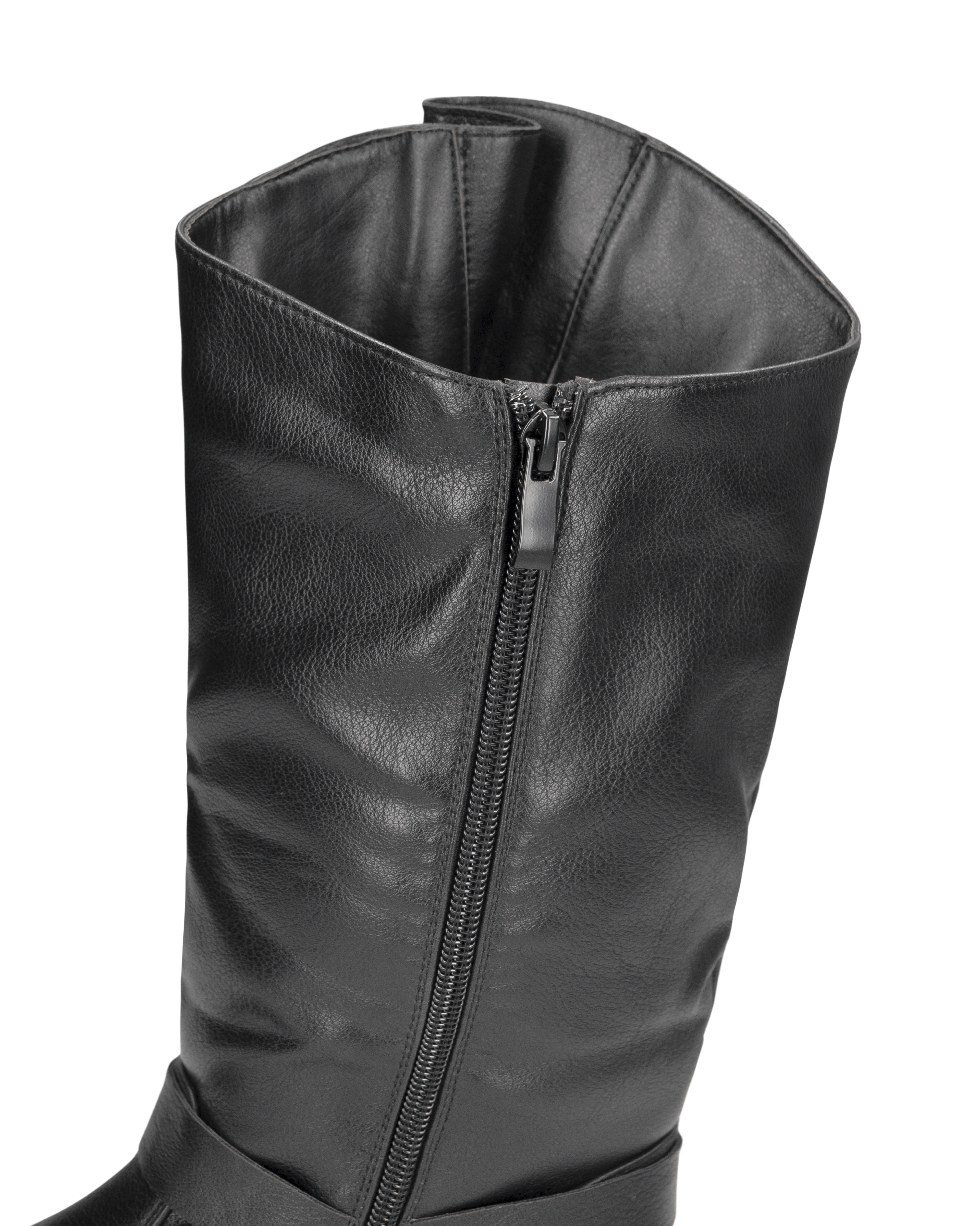 SHAKY - stivali alti sotto al ginocchio con cinturini e fibbie