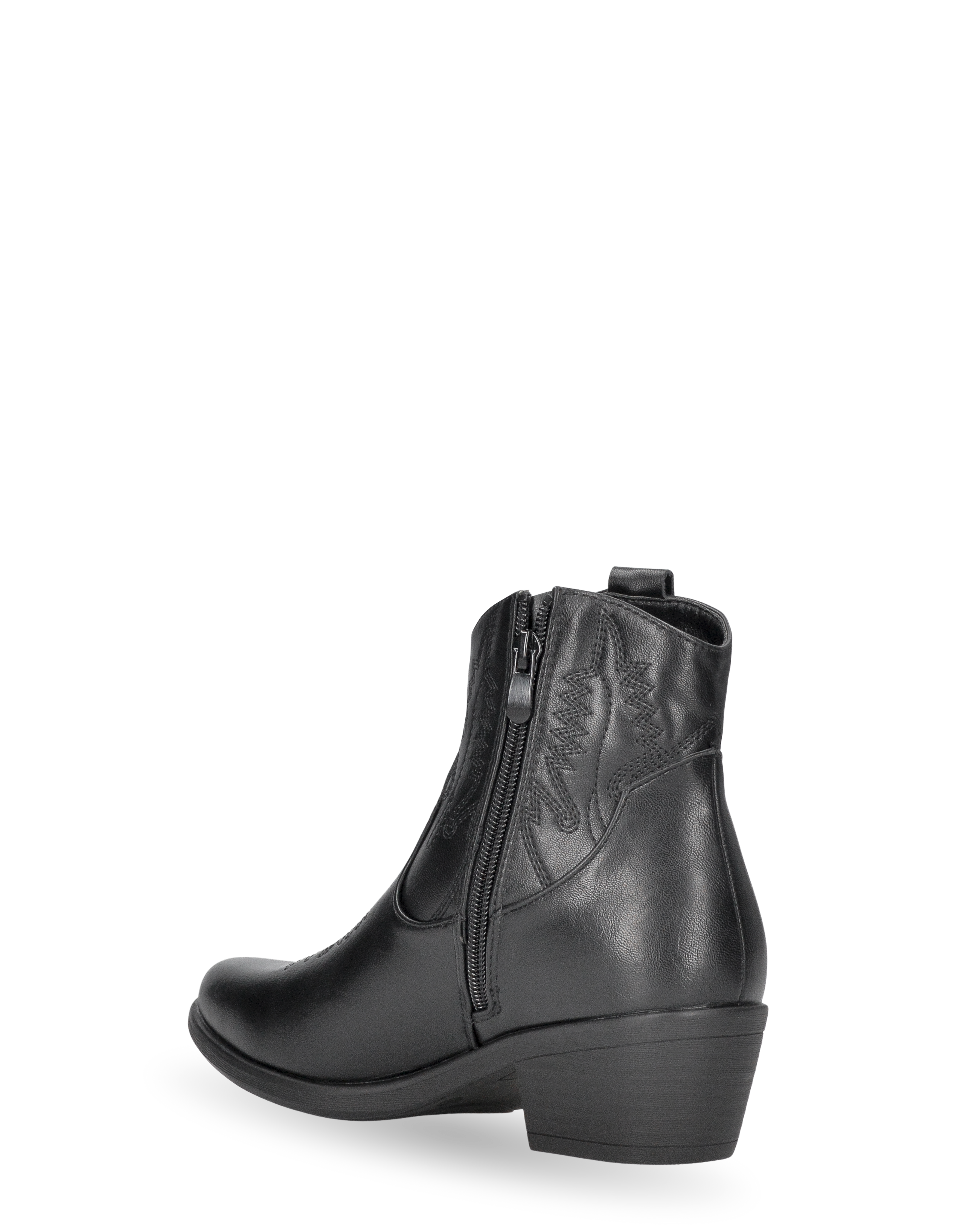 BETZY - stivaletti alla caviglia western con chiusura zip