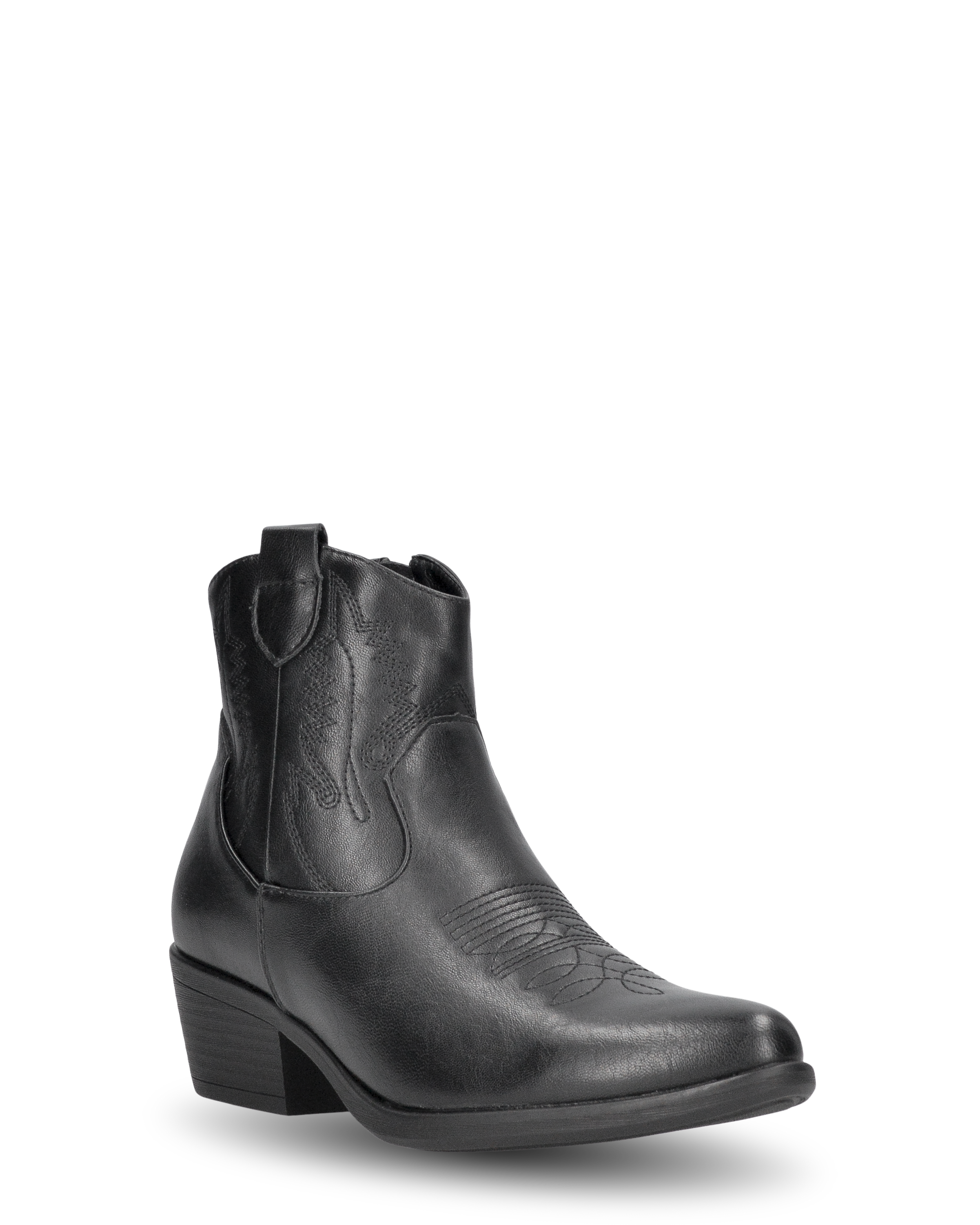 BETZY - stivaletti alla caviglia western con chiusura zip