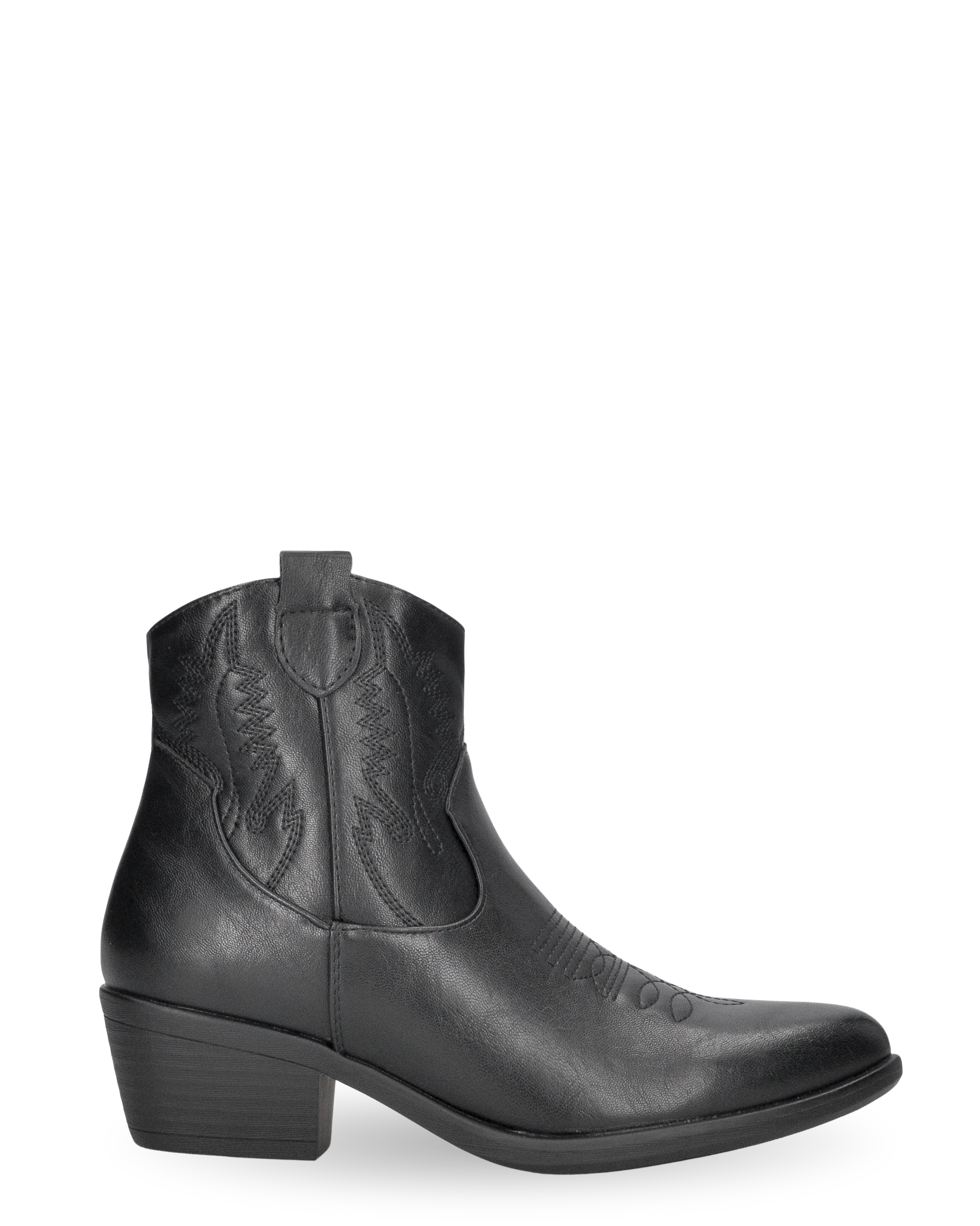 BETZY - stivaletti alla caviglia western con chiusura zip