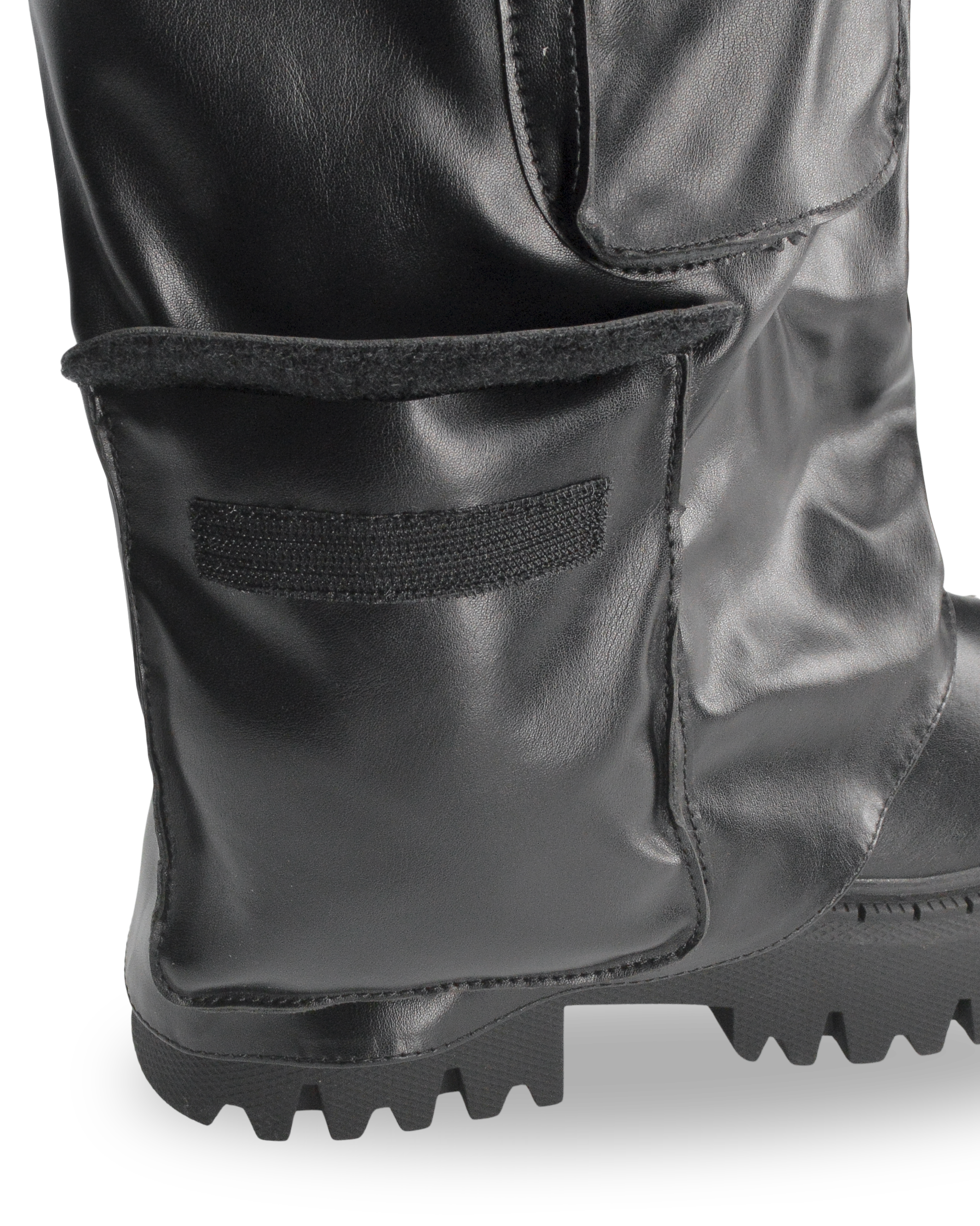 ARDEA - stivali neri e taschini sul risvolto