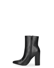 RIKA - Stivale 2 in 1 in simil pelle nera con gambale glitter