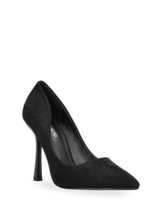 SAGE - décolleté nero in camoscio con tacco a spillo