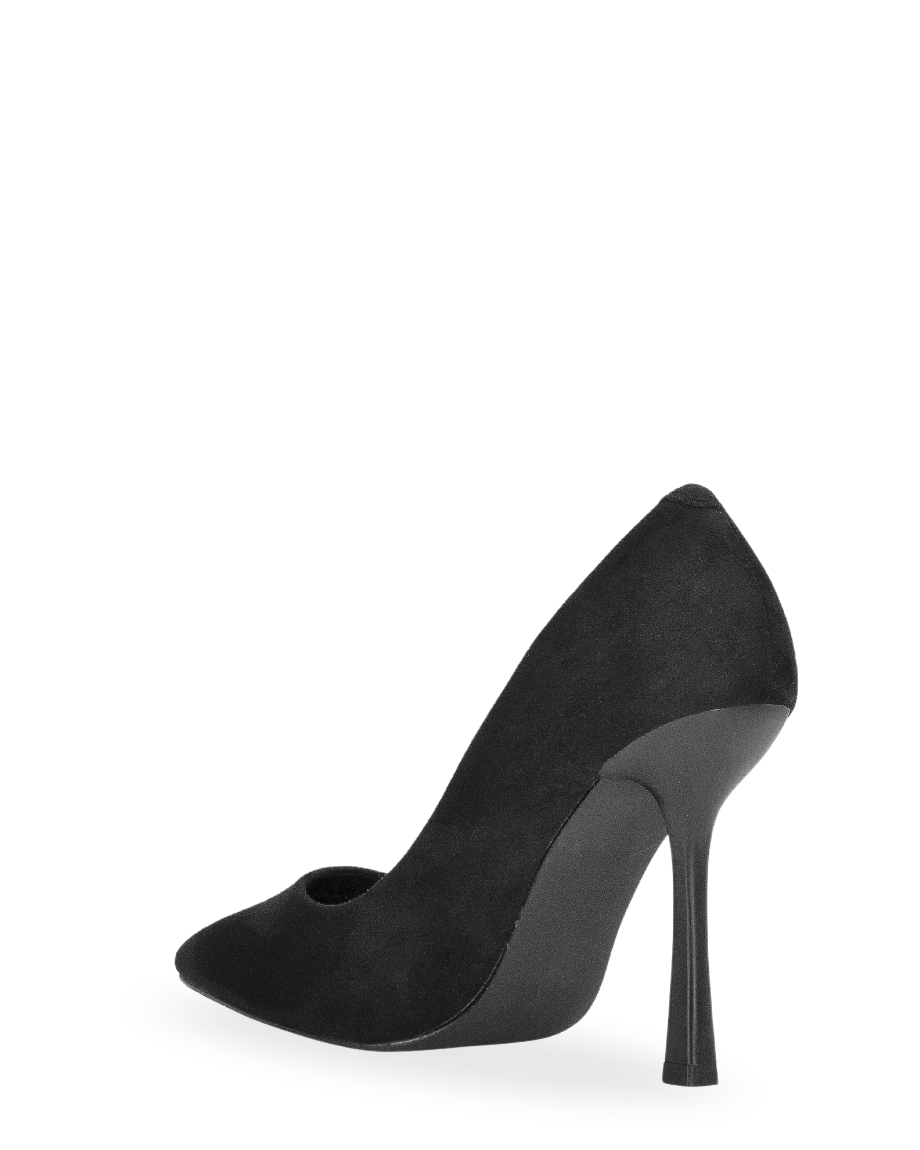 SAGE - décolleté nero in camoscio con tacco a spillo