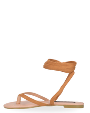 SABA - sandali infradito con lacci da legare lungo la gamba