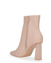 ADELAIDE - stivaletti in PU beige con tacco