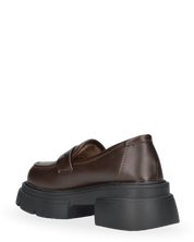 MARLA - moccasini con platform marroni