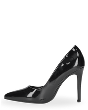 SILJE - décolleté con tacco a spillo in nero lucido