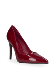 SILJE - décolleté con tacco a spillo in bordeaux lucido