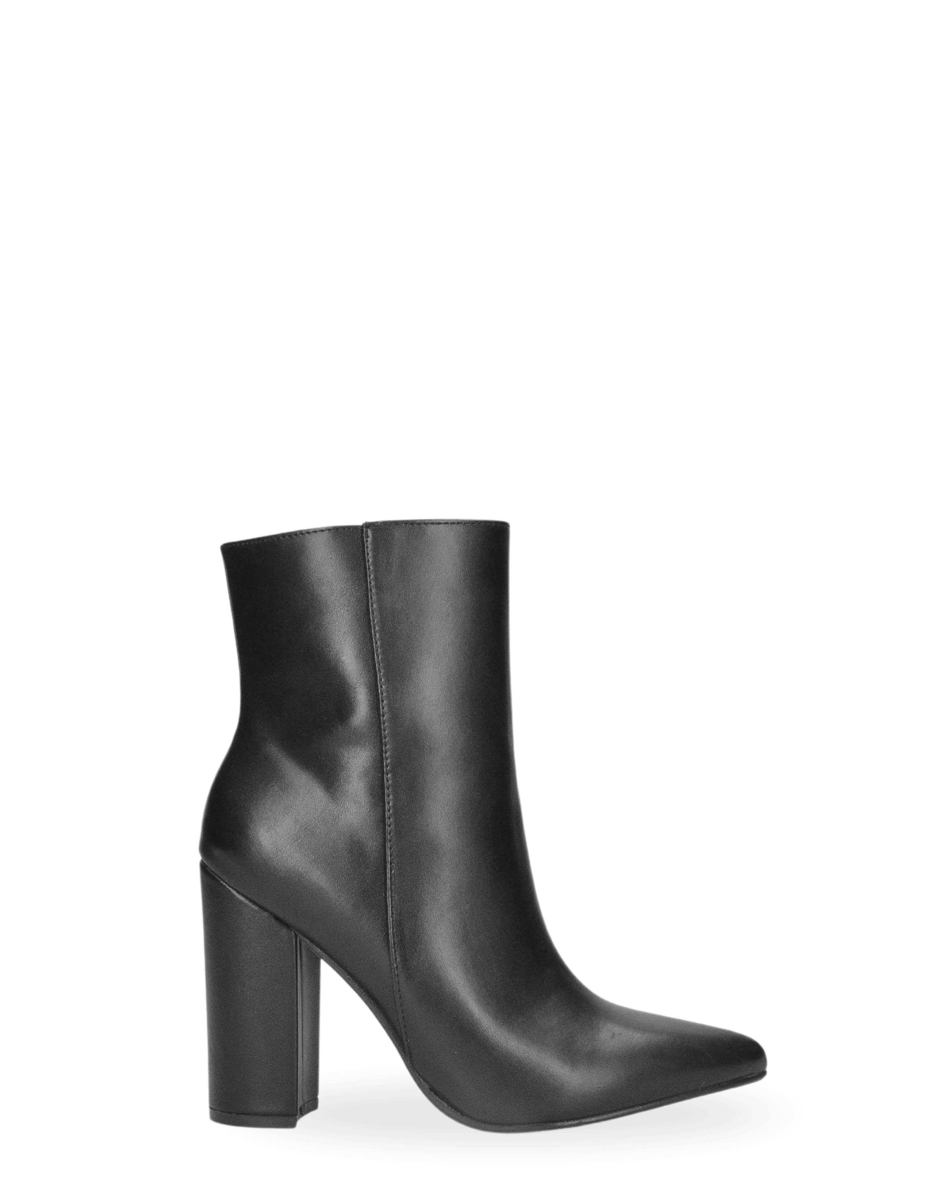 RIKA - Stivale 2 in 1 in simil pelle nera con gambale in pailletes