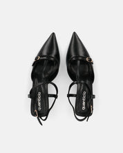 RASHIDA - decolette con tacco basso nero