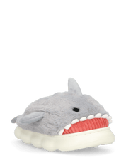 SHARKY - pantofole grigie a forma di squalo peluche