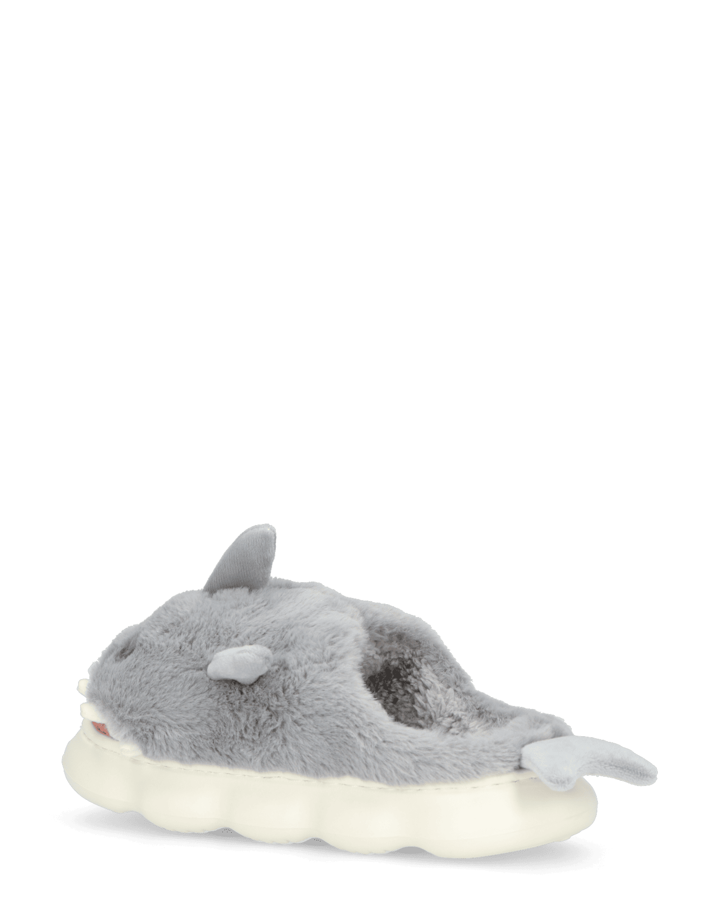 SHARKY - pantofole grigie a forma di squalo peluche