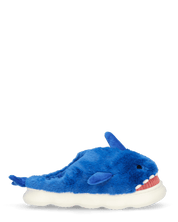 SHARKY - pantofole blu a forma di squalo peluche
