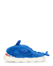 SHARKY - pantofole blu a forma di squalo peluche
