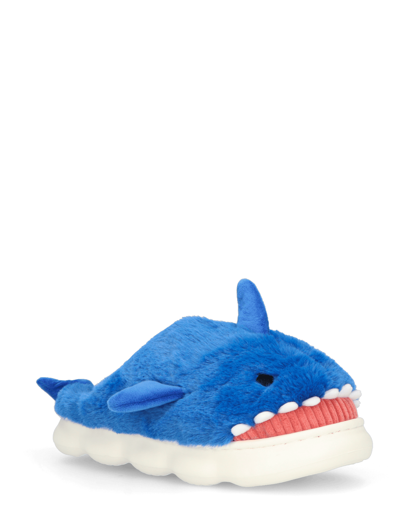 SHARKY - pantofole blu a forma di squalo peluche
