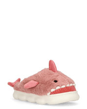 SHARKY - pantofole rosa a forma di squalo peluche