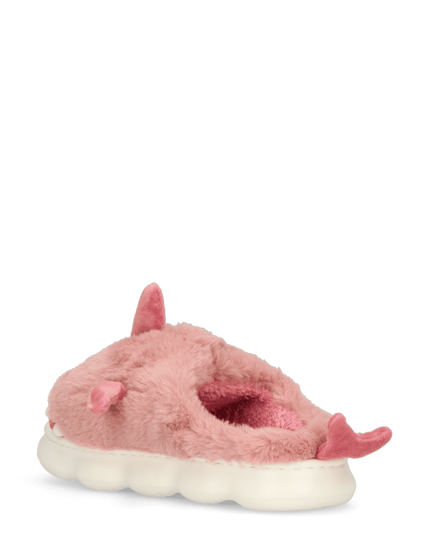 SHARKY - pantofole rosa a forma di squalo peluche