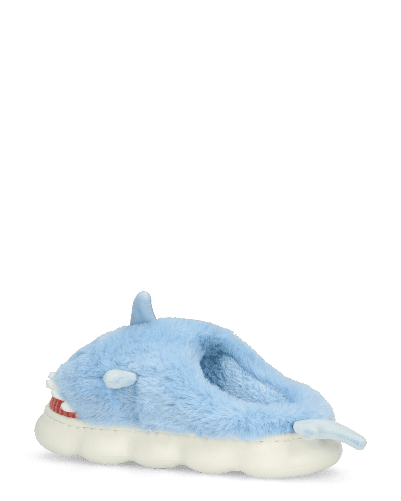 SHARKY - pantofole azzurre a forma di squalo peluche
