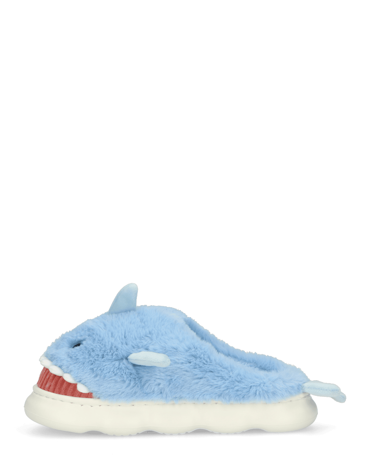 SHARKY - pantofole azzurre a forma di squalo peluche