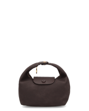 SLOANE - borsa marrone 2 in 1 pochette e con manico