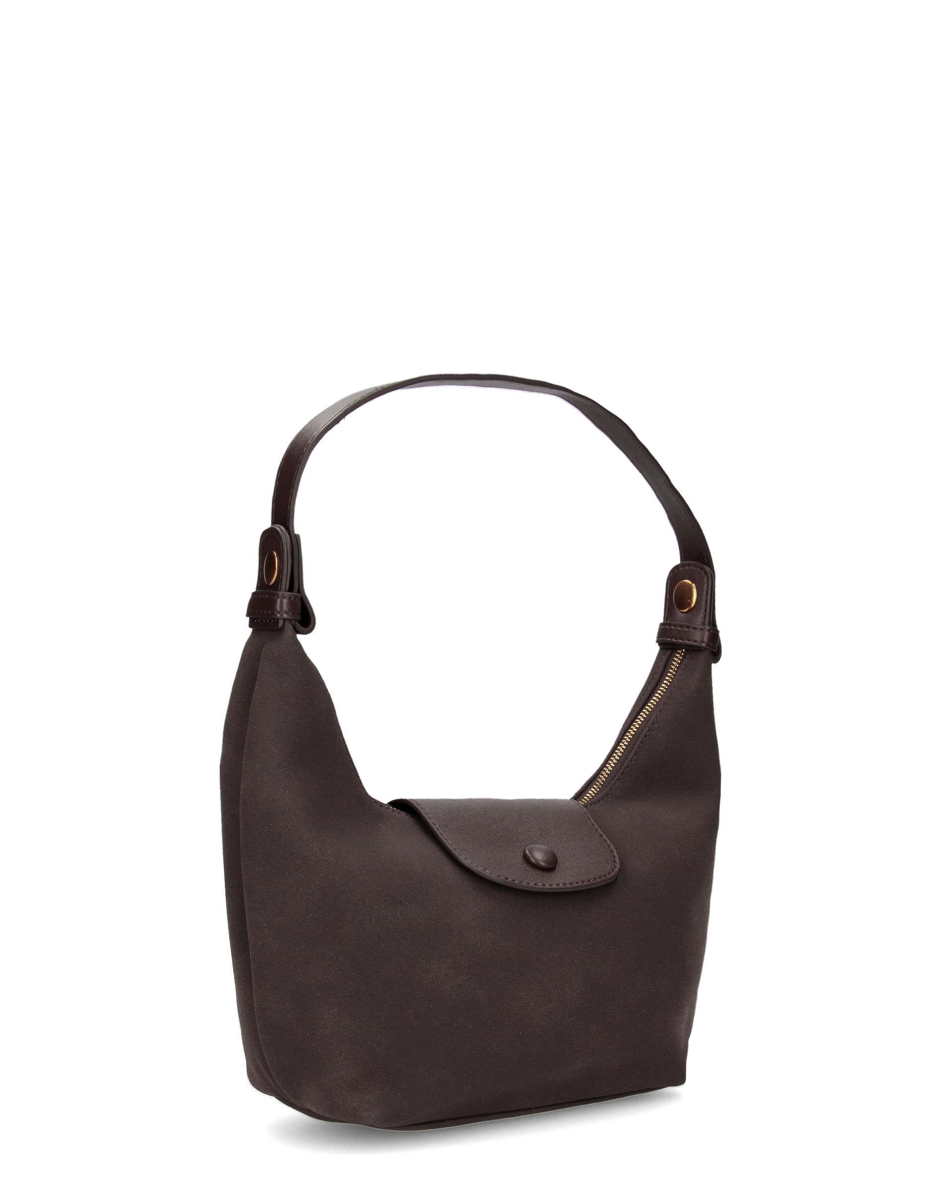 SLOANE - borsa marrone 2 in 1 pochette e con manico