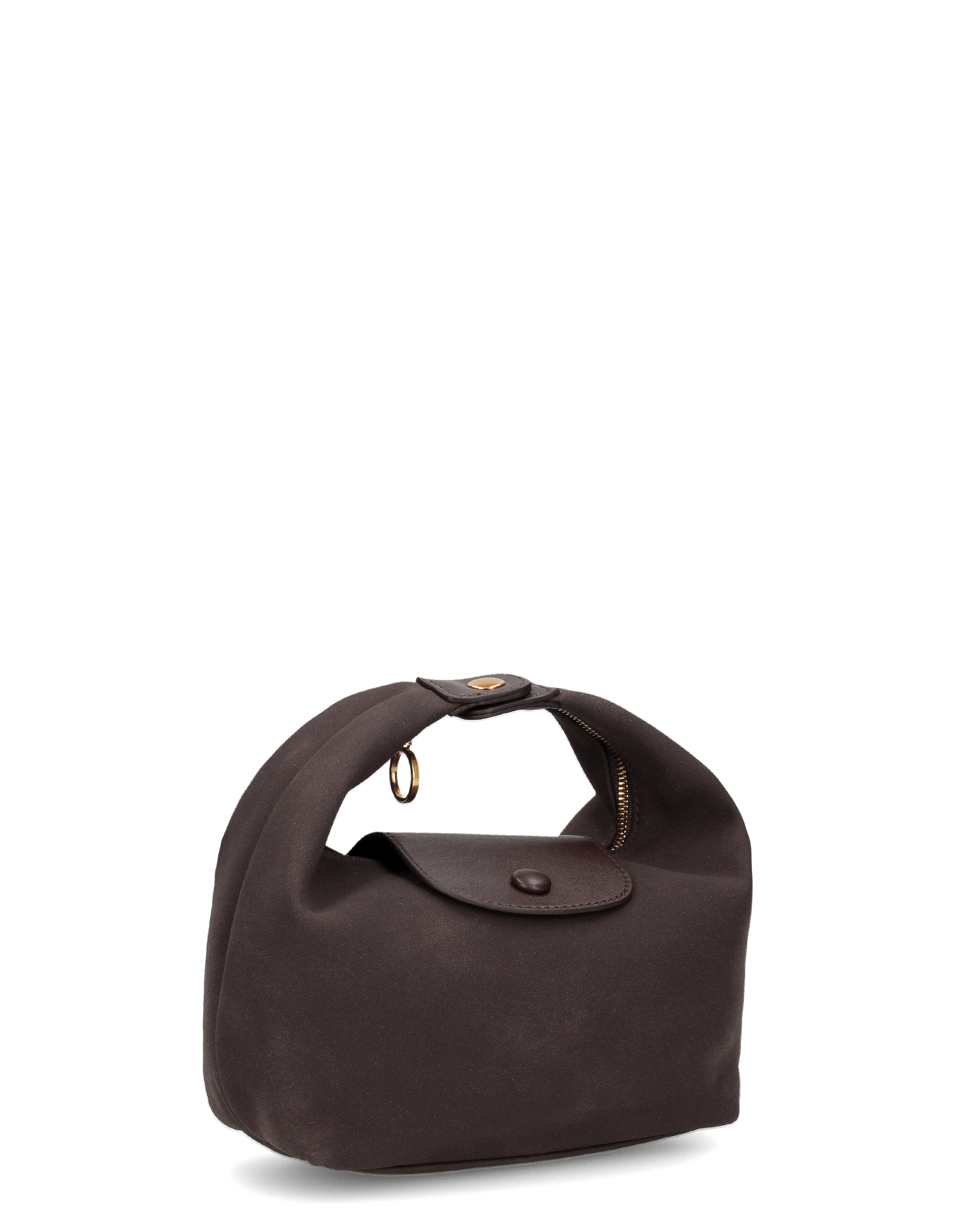 SLOANE - borsa marrone 2 in 1 pochette e con manico