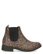SOPHIE - stivaletto chelsea in glitter multicolore