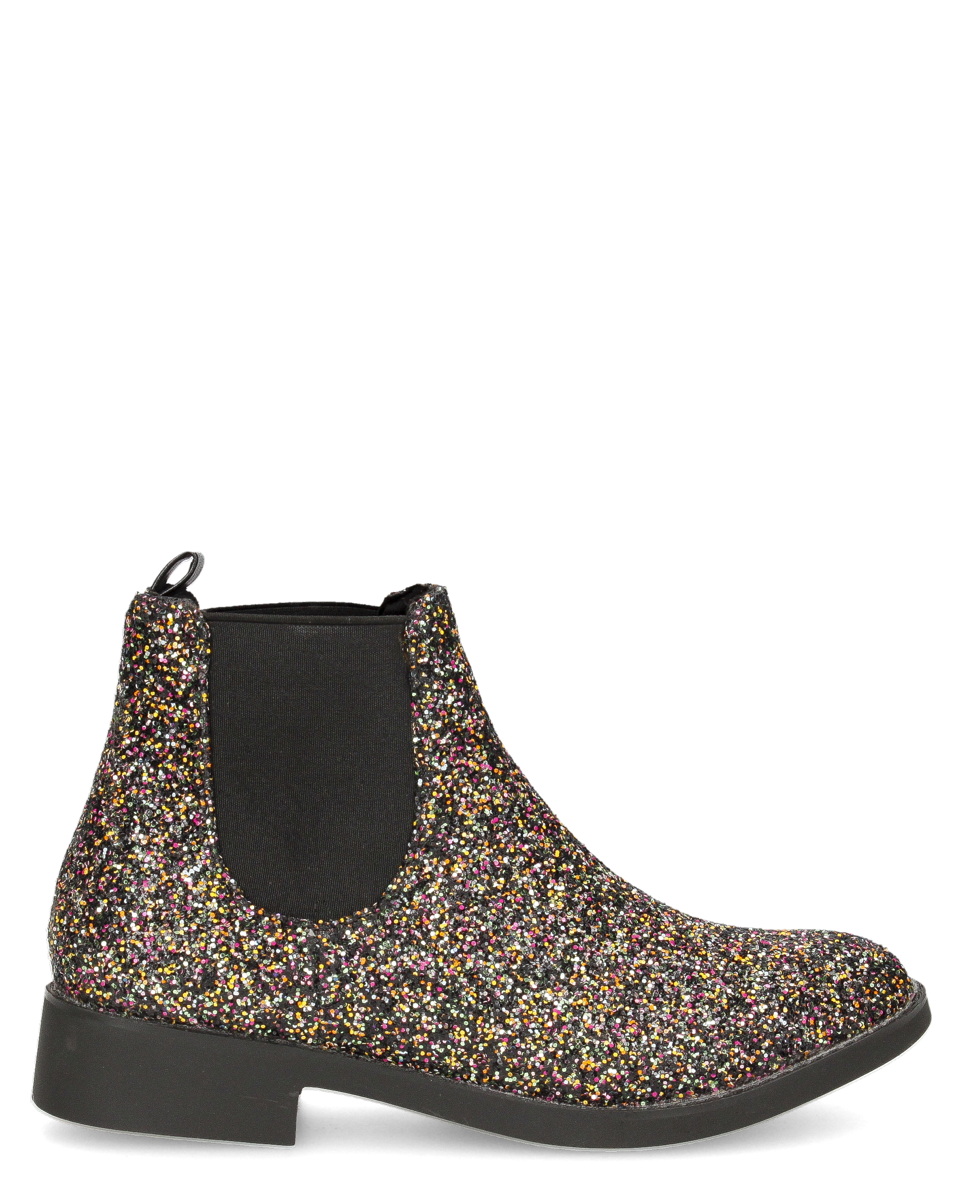 SOPHIE - stivaletto chelsea in glitter multicolore