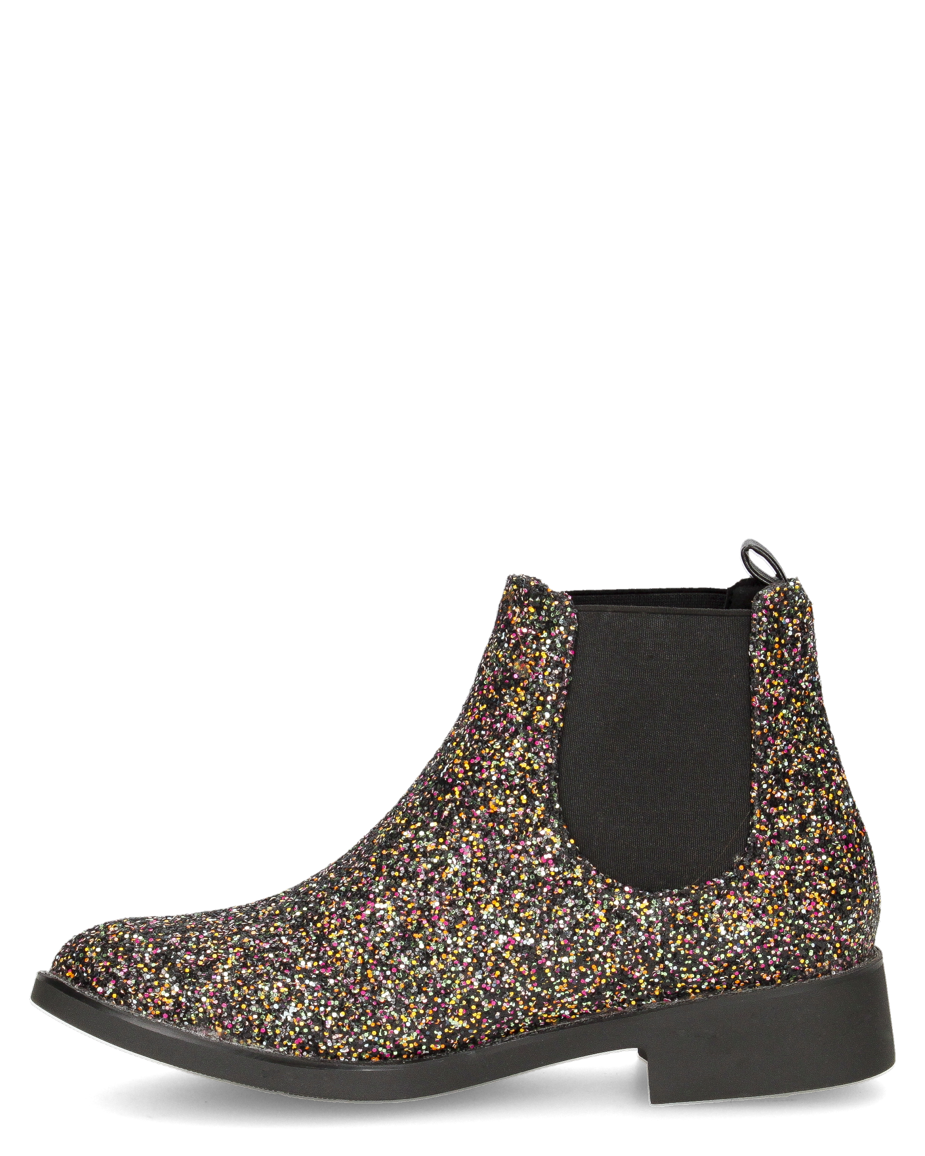 SOPHIE - stivaletto chelsea in glitter multicolore