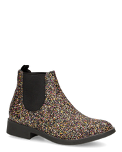 SOPHIE - stivaletto chelsea in glitter multicolore