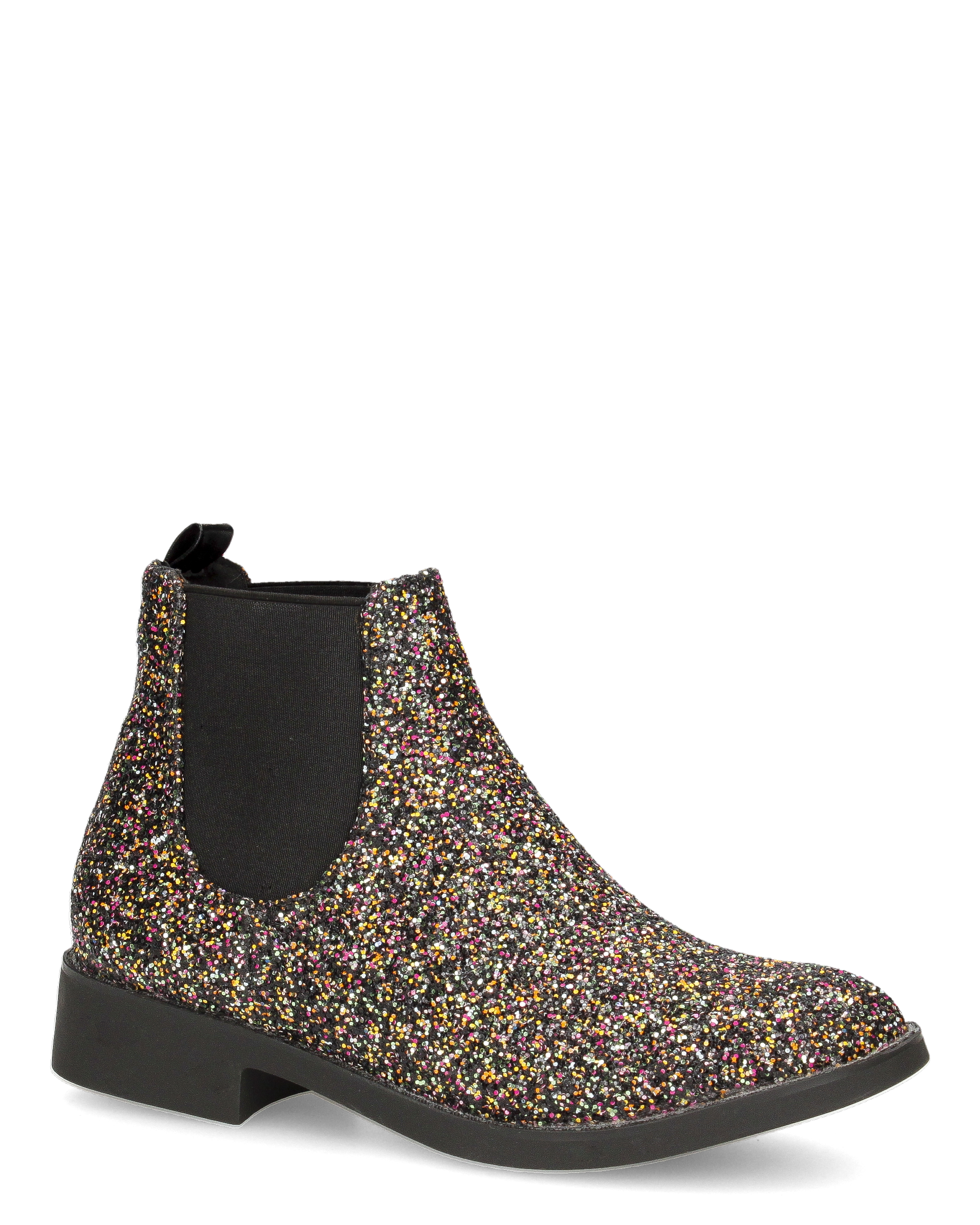 SOPHIE - stivaletto chelsea in glitter multicolore