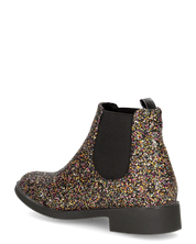 SOPHIE - stivaletto chelsea in glitter multicolore