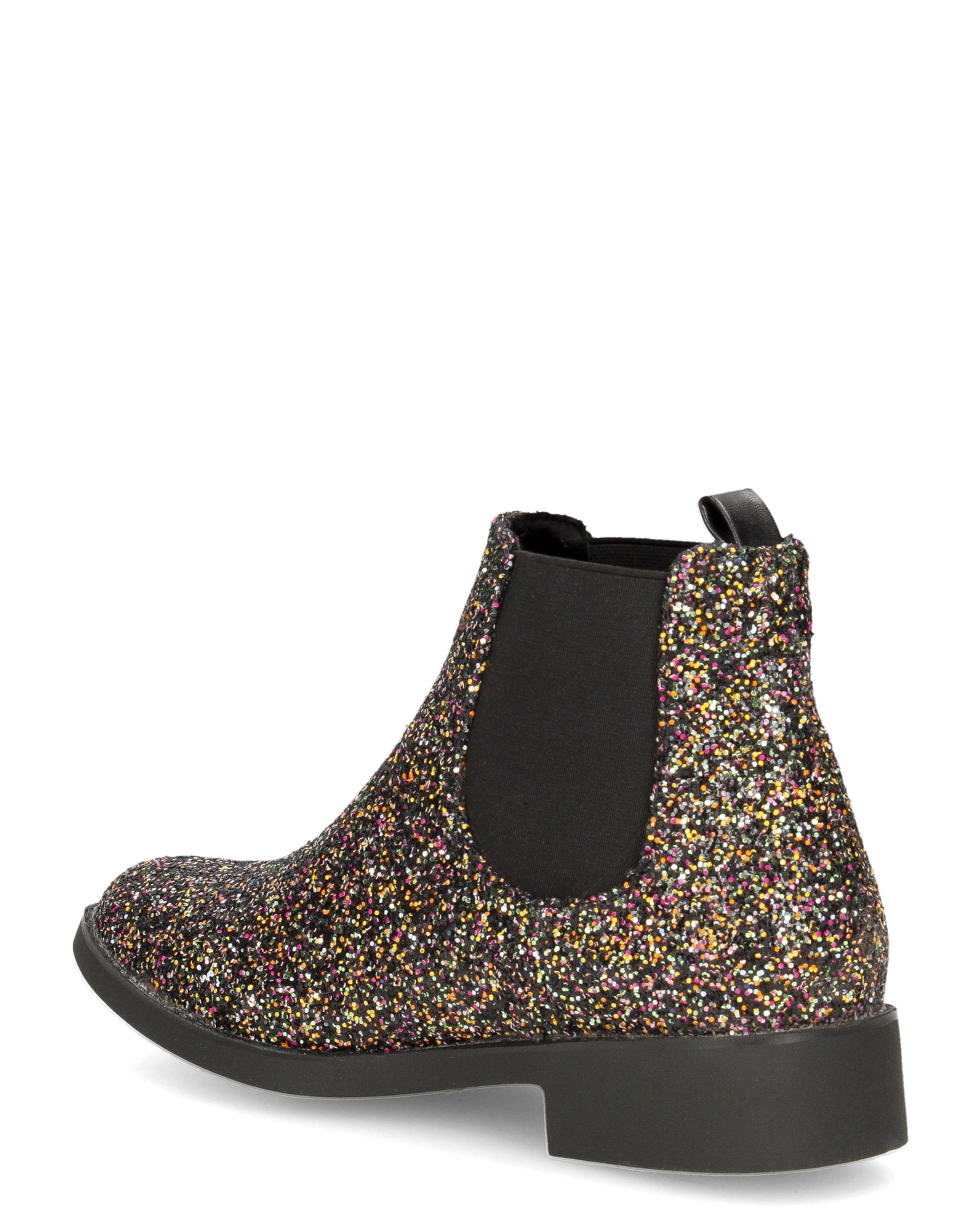 SOPHIE - stivaletto chelsea in glitter multicolore