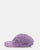 STAFFI - ciabattine violette in pelliccia