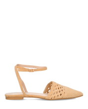 SWAMI - sandali bassi beige con decorazione