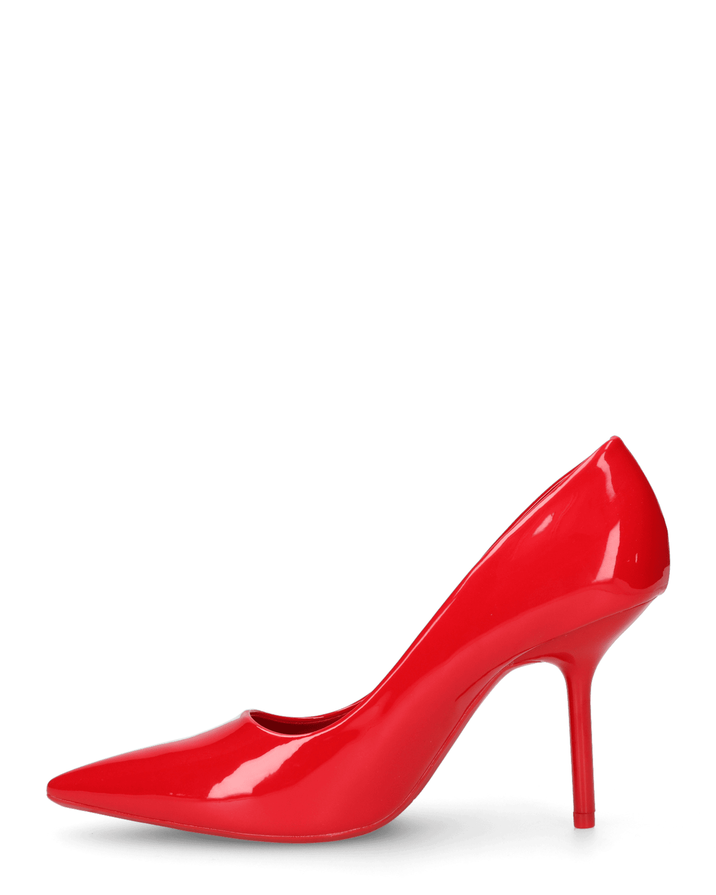 TOSCA - décolleté in glassy rosso