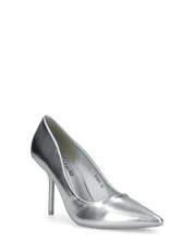 TOSCA - décolleté in glassy argento
