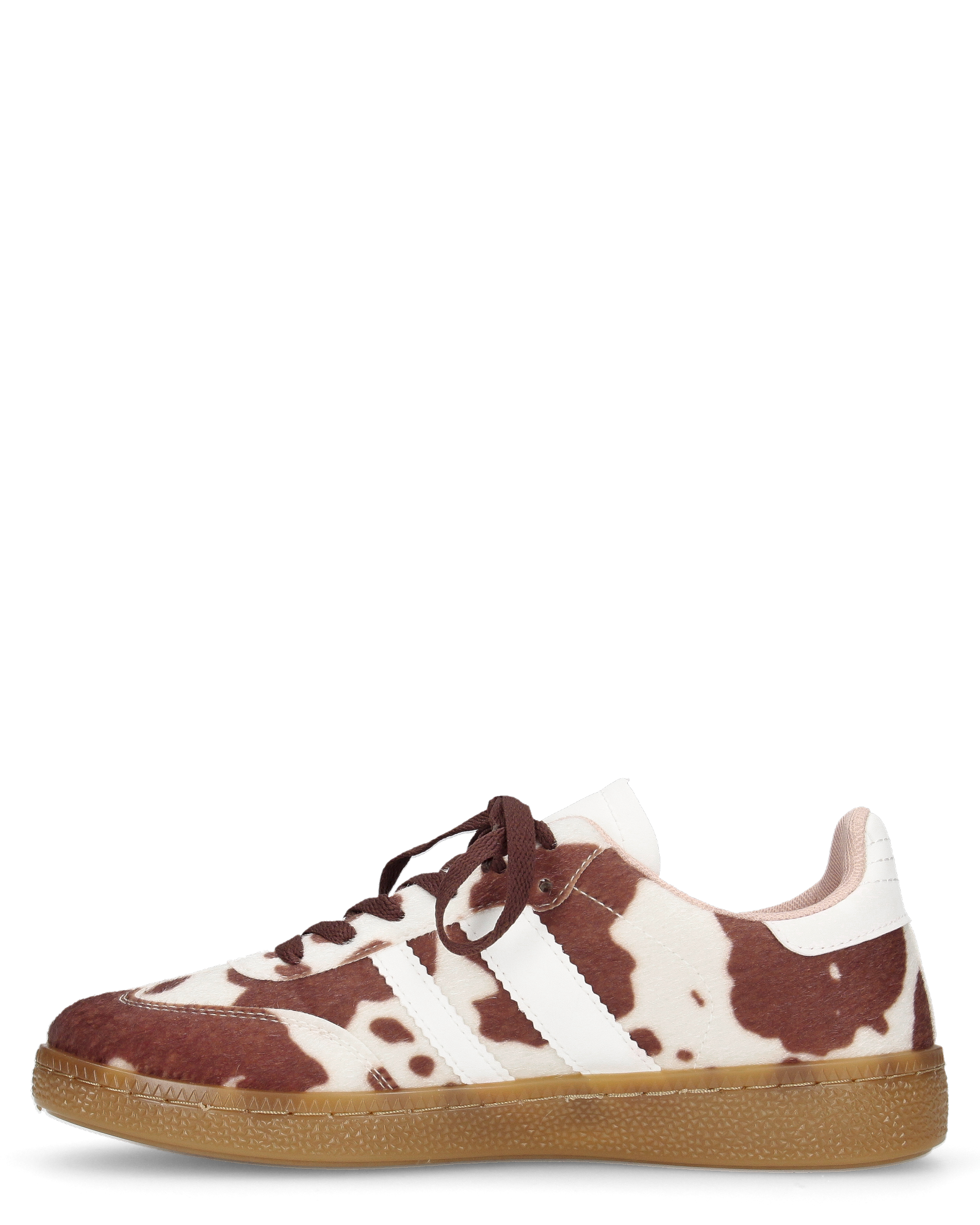 WILLOW - sneakers bianchi con dettagli cow-print