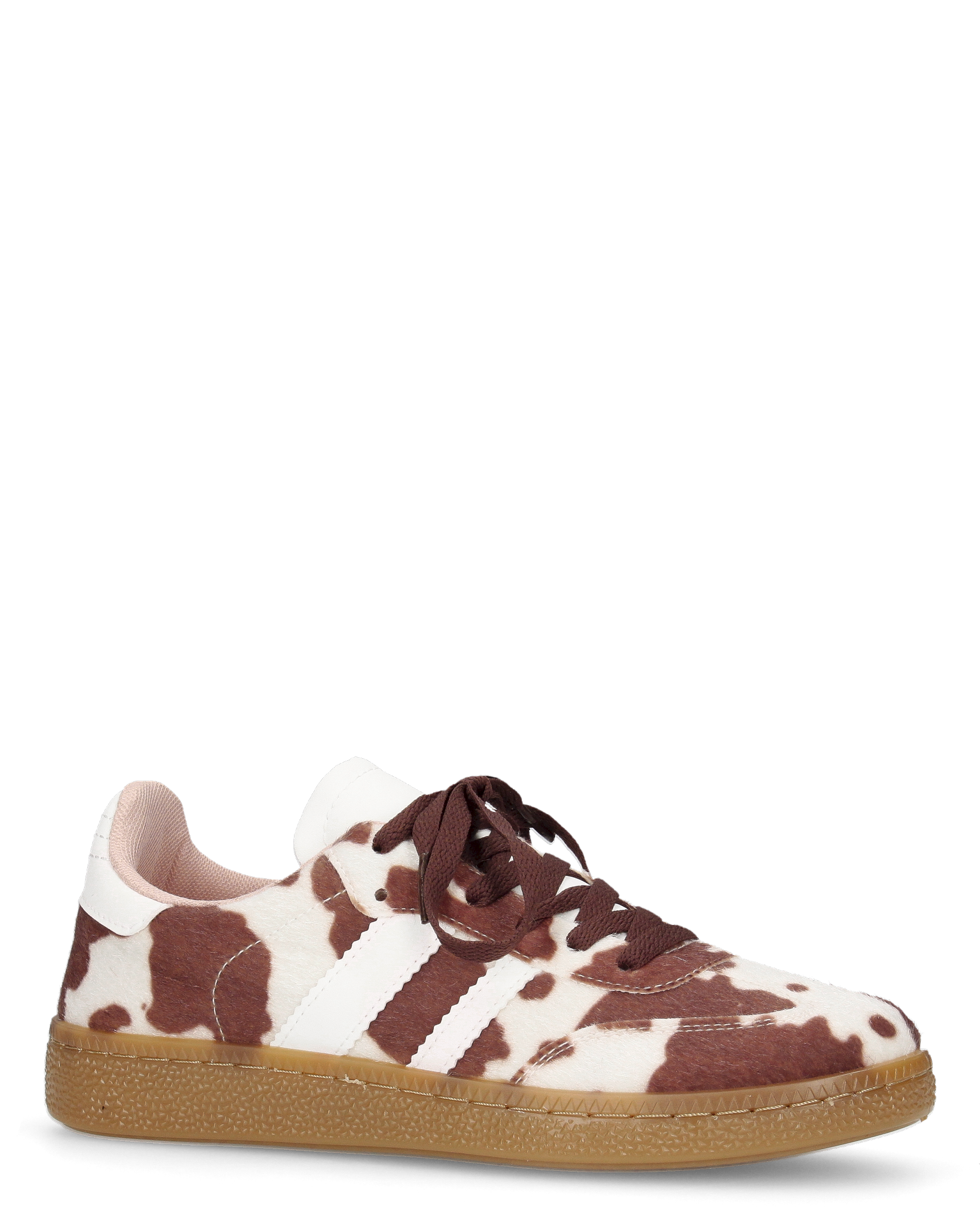 WILLOW - sneakers bianchi con dettagli cow-print